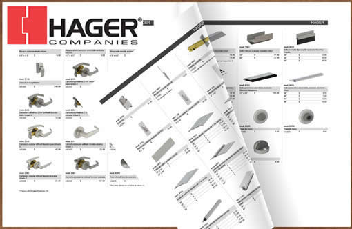 Catálogo HAGER Herrajas y Chapas